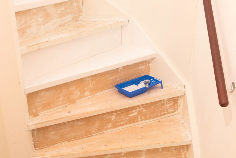 Basement Stairs Painting in Wilmington, NC