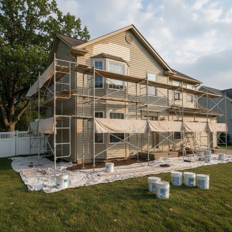 House Siding Painting in Waco, TX