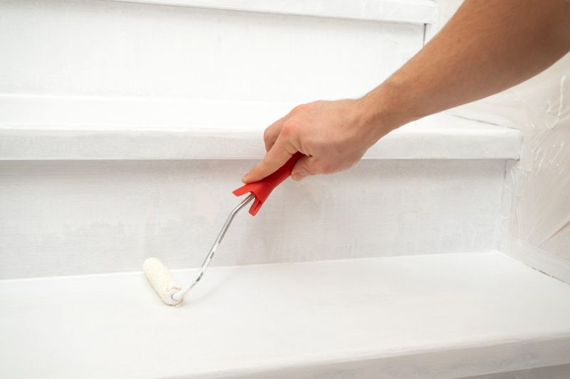 Indoor Staircase Painting in Waco, TX
