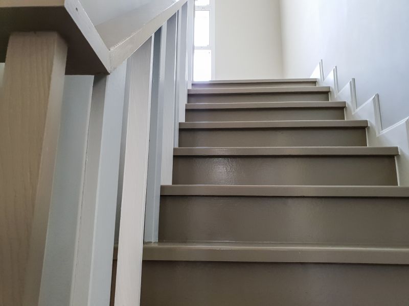 Indoor Staircase Painting in Wilmington, NC