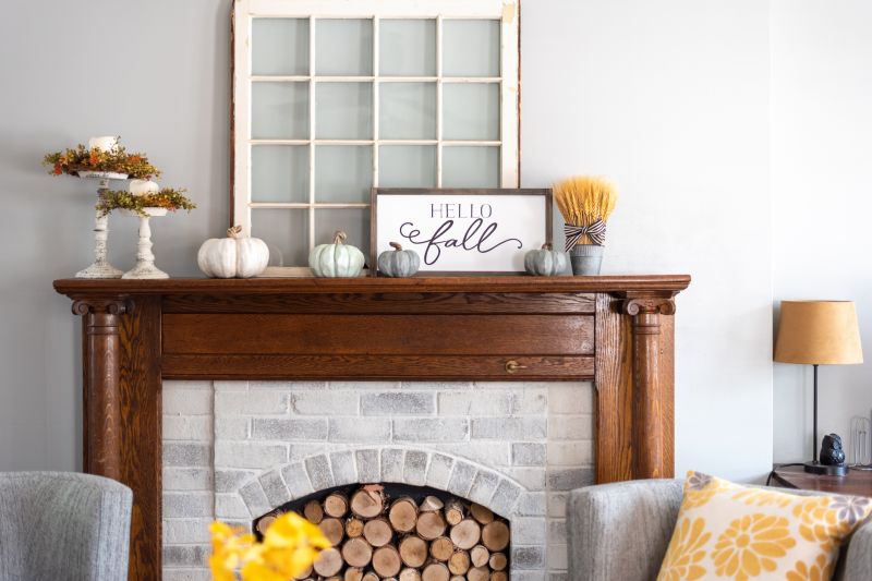 Mantel Painting in Waco, TX