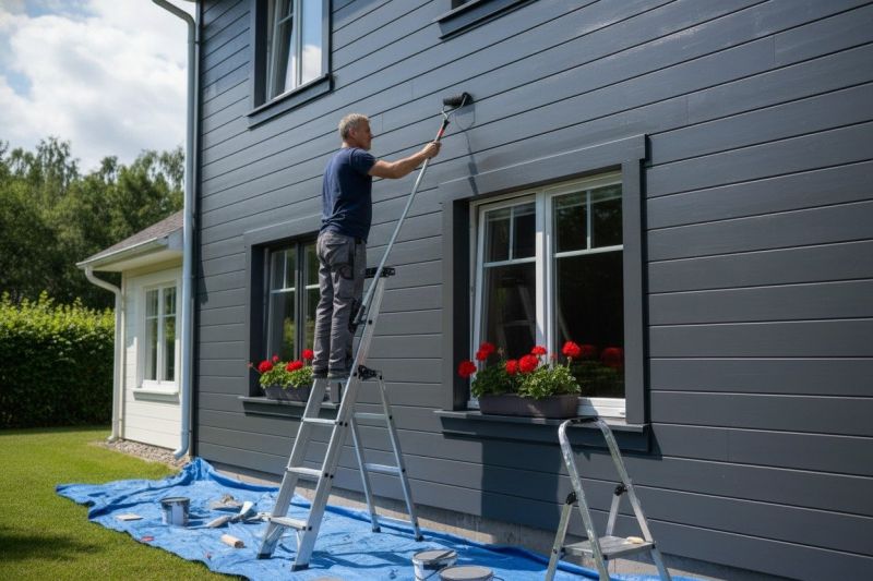 Soffit Painting in Longmont, CO