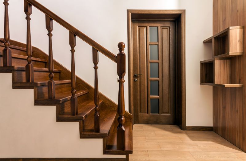 Wood Handrail Staining in Waco, TX