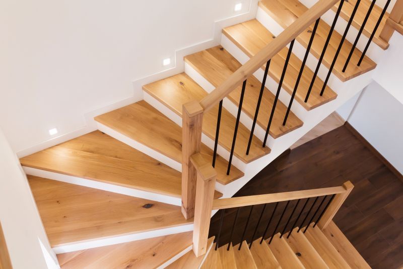 Wood Handrail Staining in Waco, TX