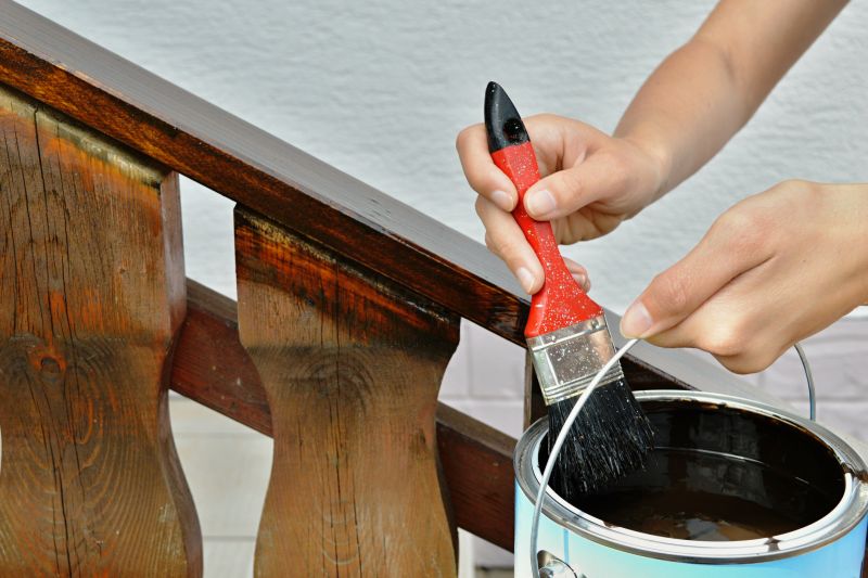 Wood Mantel Staining in Waco, TX